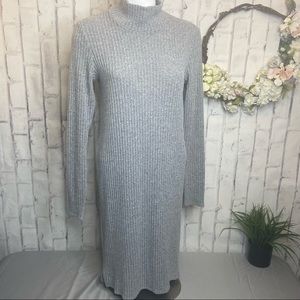 Wilfred free knit dress heather gray